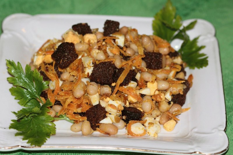 Обжорка с корейской морковкой и говядиной