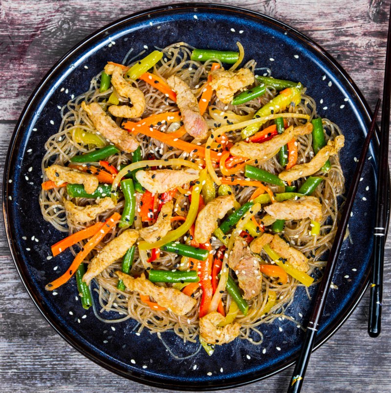 Фунчоза с курицей