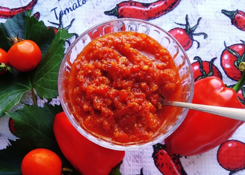 Аджика из кабачков