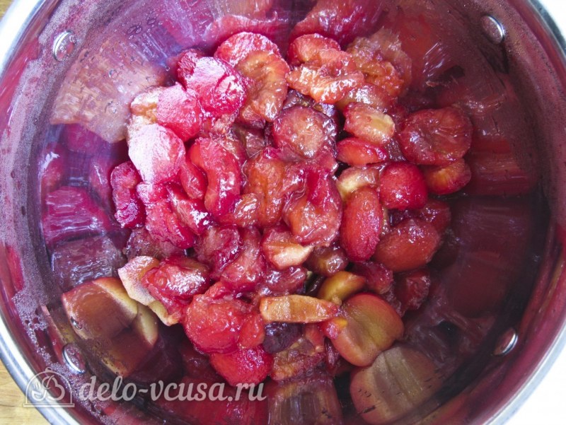 Варенье из сливы пятиминутка