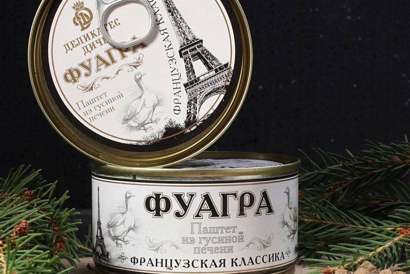 Паштет из гусиной печени фуагра французская классика