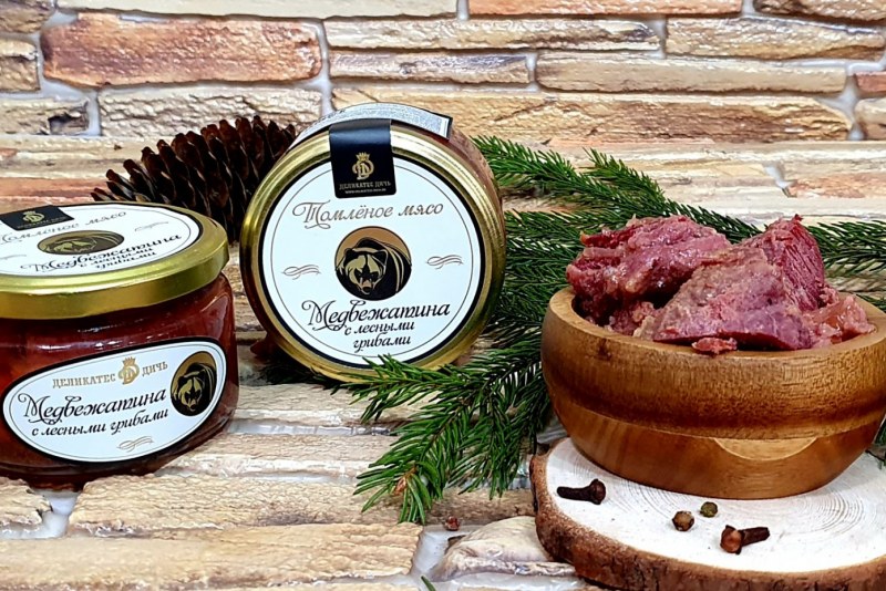 Паштет из мяса лося с пряными травами , 200г, стекло,