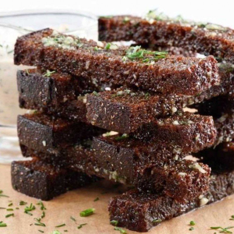 Чесночные гренки