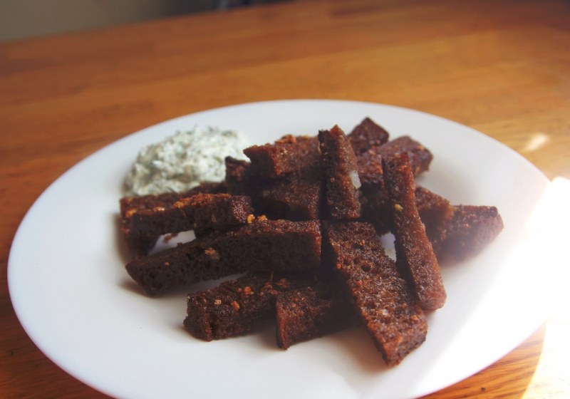 Чесночные гренки