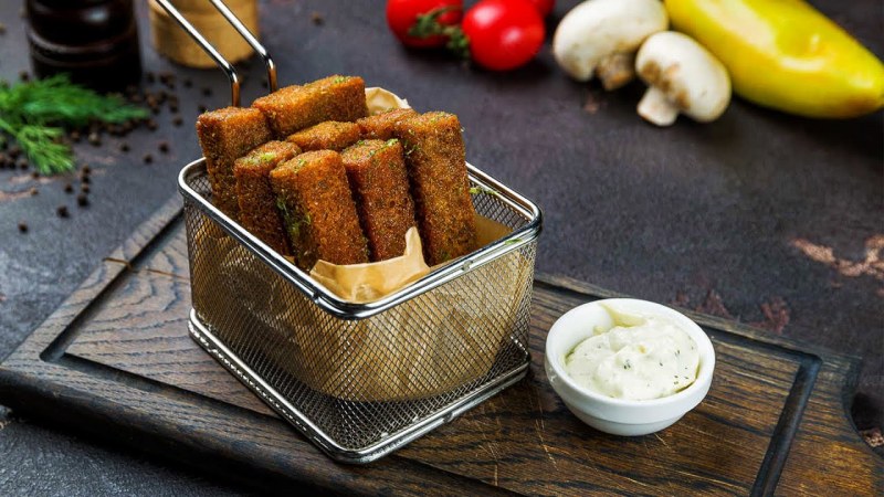 Гренки из Бородинского хлеба