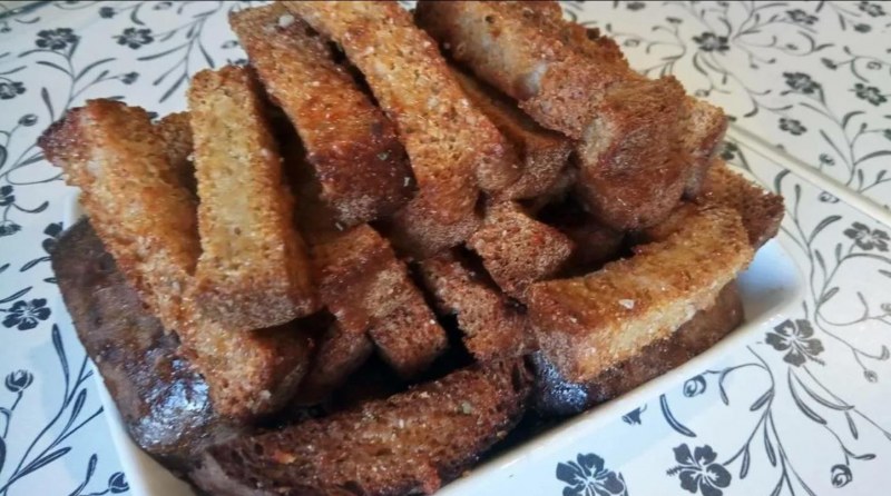 Гренки острые Дьябло