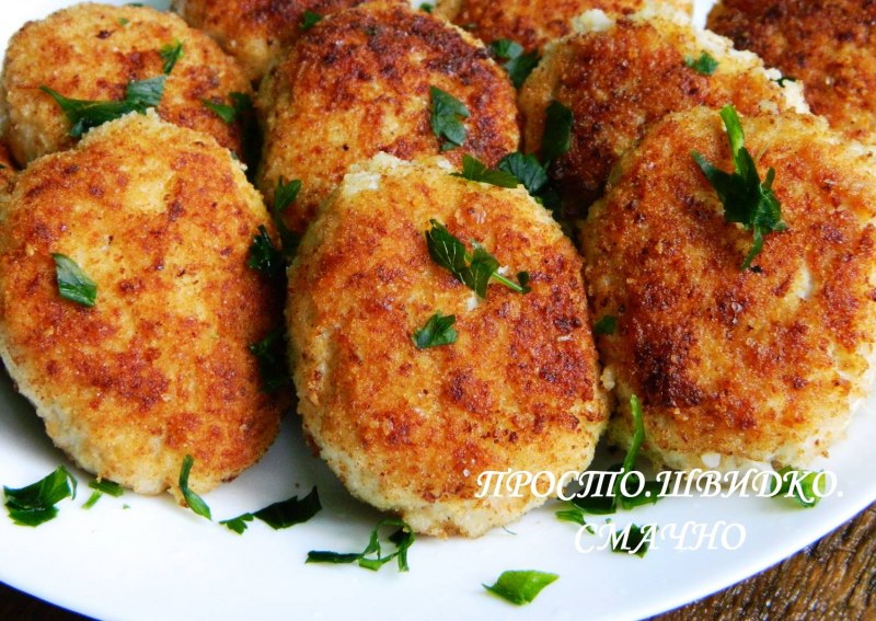 Капустные котлеты с манкой