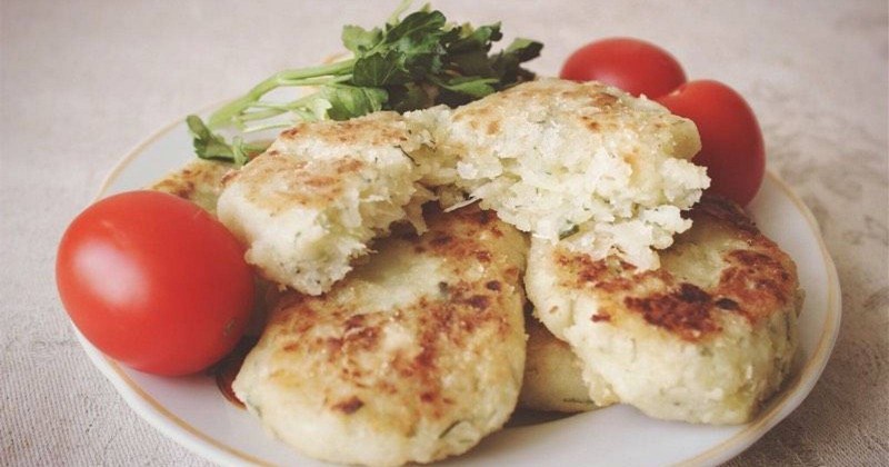 Капустные котлетки с манкой