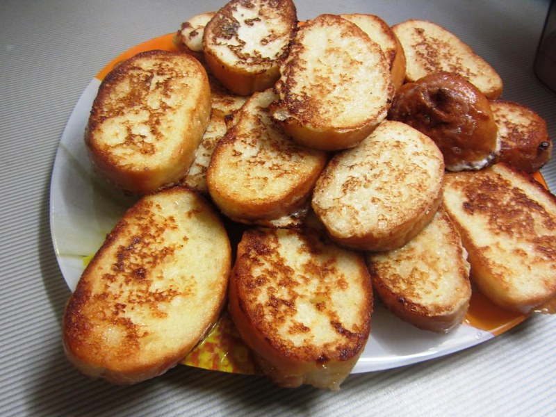 Гренки сладкие