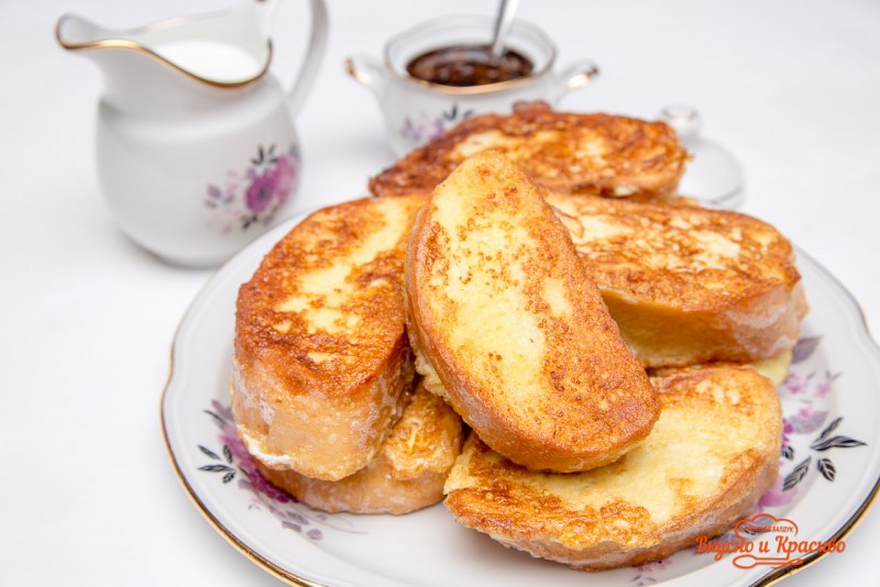 Гренки из белого хлеба