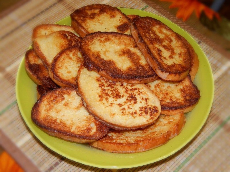 Гренки из батона