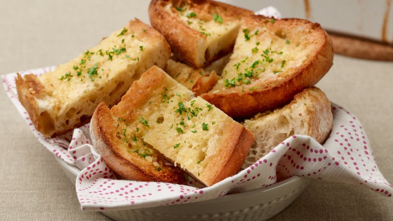 Гренки с яйцом