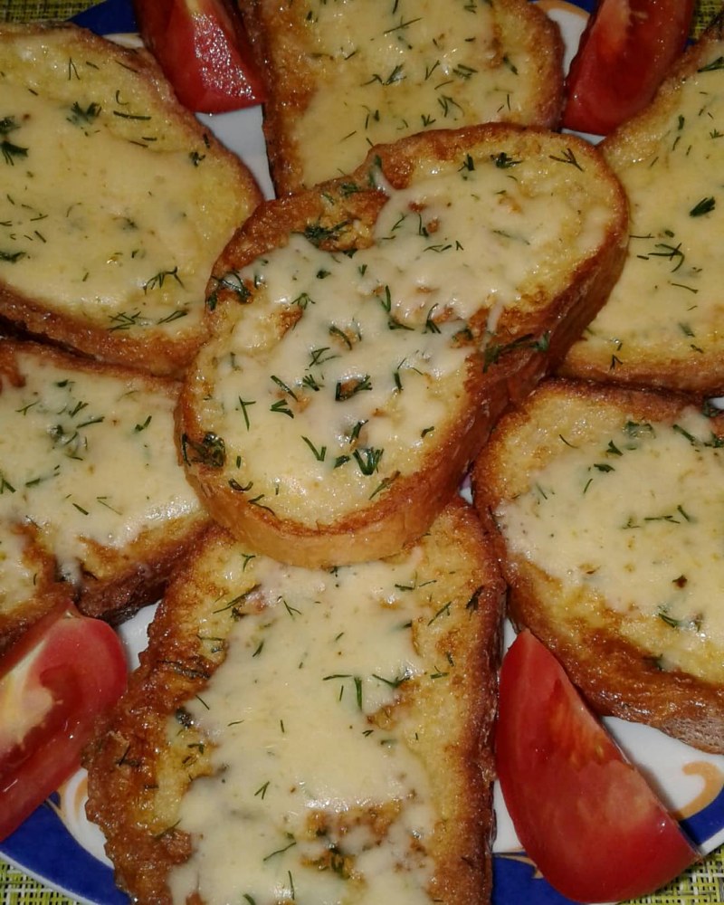 Гренки с яйцом