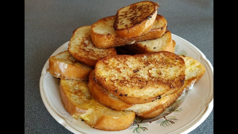 Жареные гренки