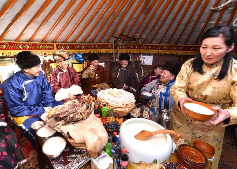 Национальная кухня Монголии