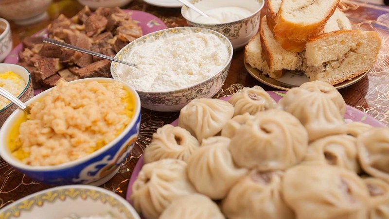 Кухня Бурятии Сагаалган