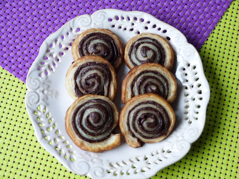 Печенье украшение улитка