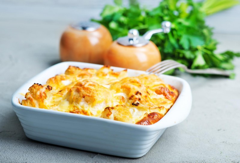Картофельный гратен с сыром