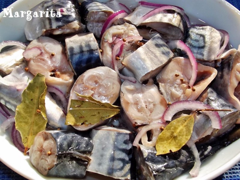 Скумбрия отварная
