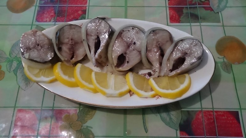 Потрясающая соленая скумбрия.