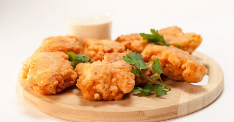 Бедро куриное жареное