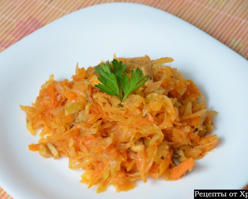 Капуста квашеная с морковью