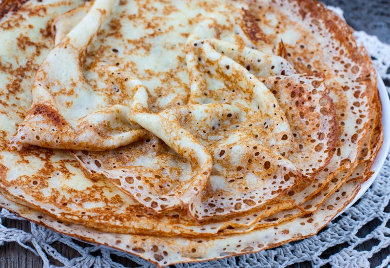 Кружевные блинчики