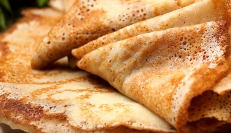 Блины с дырочками
