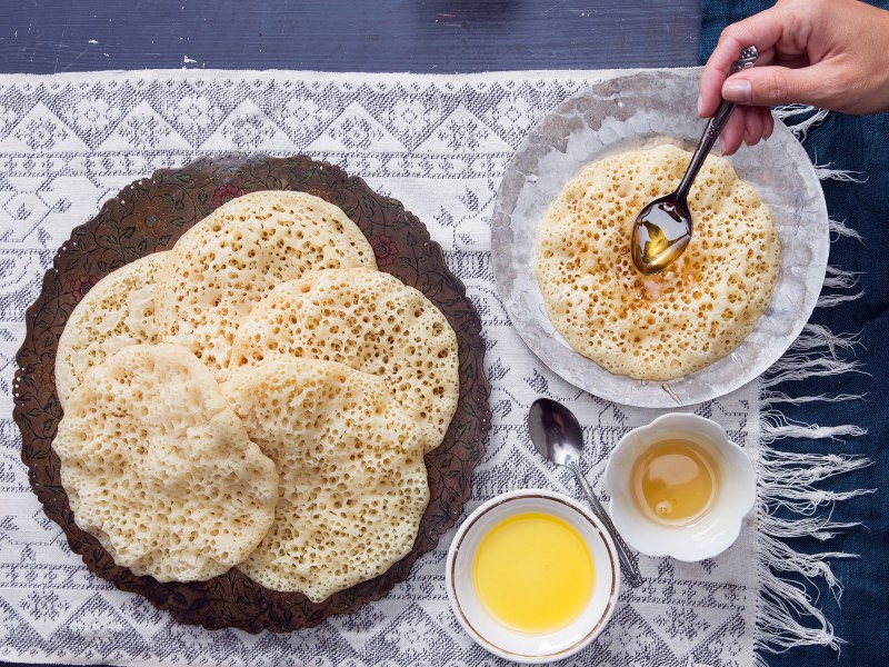 Блинчики на молоке