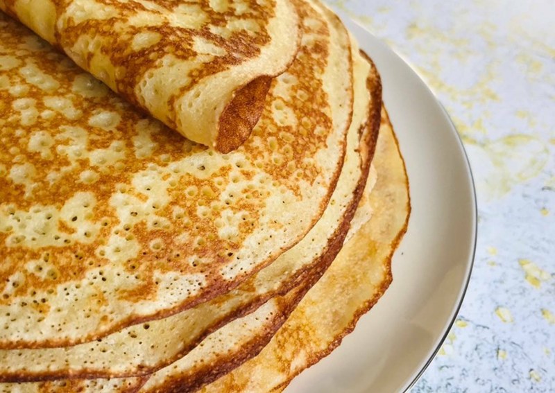 Мордовские пшённые блины