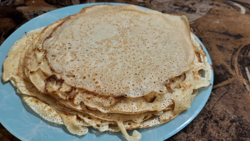 Заварные блинчики