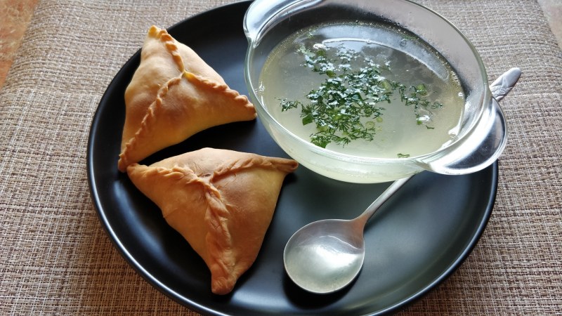 Эчпочмак и чай
