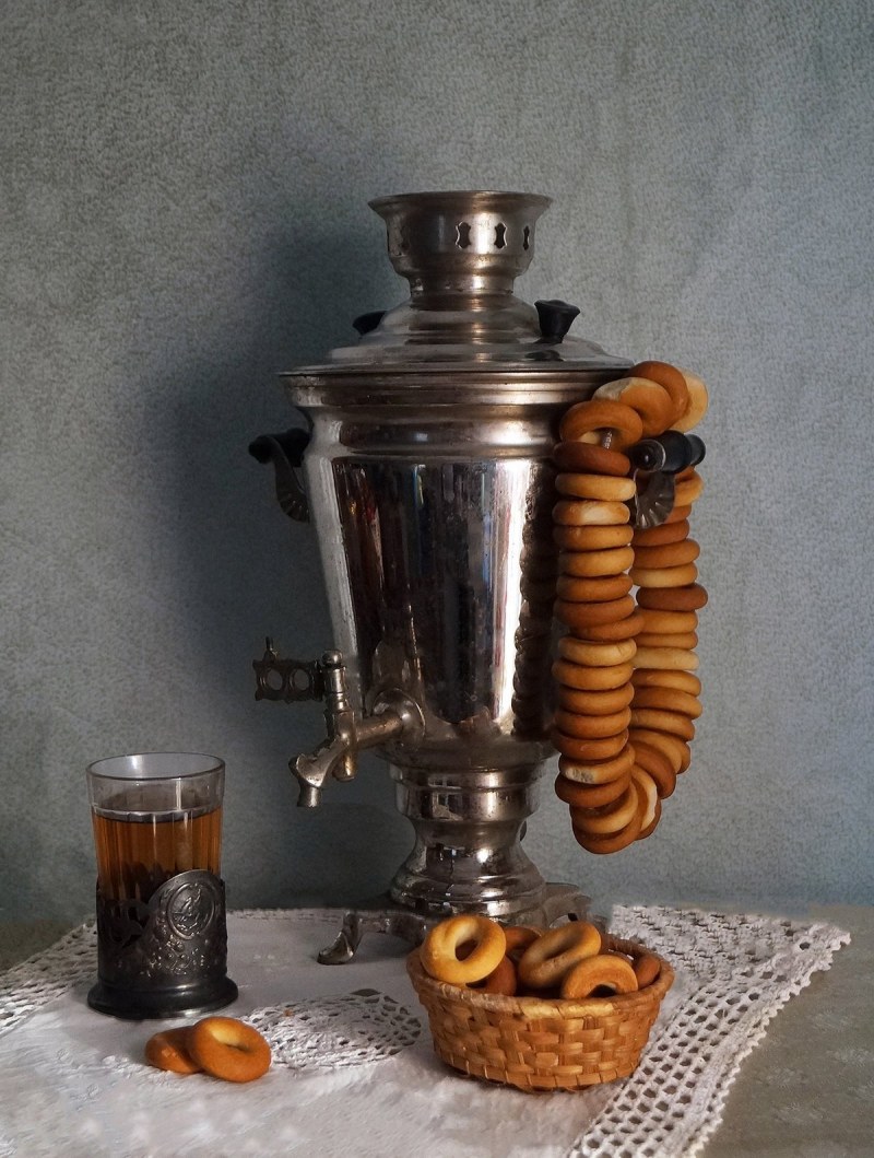Самовар с баранками
