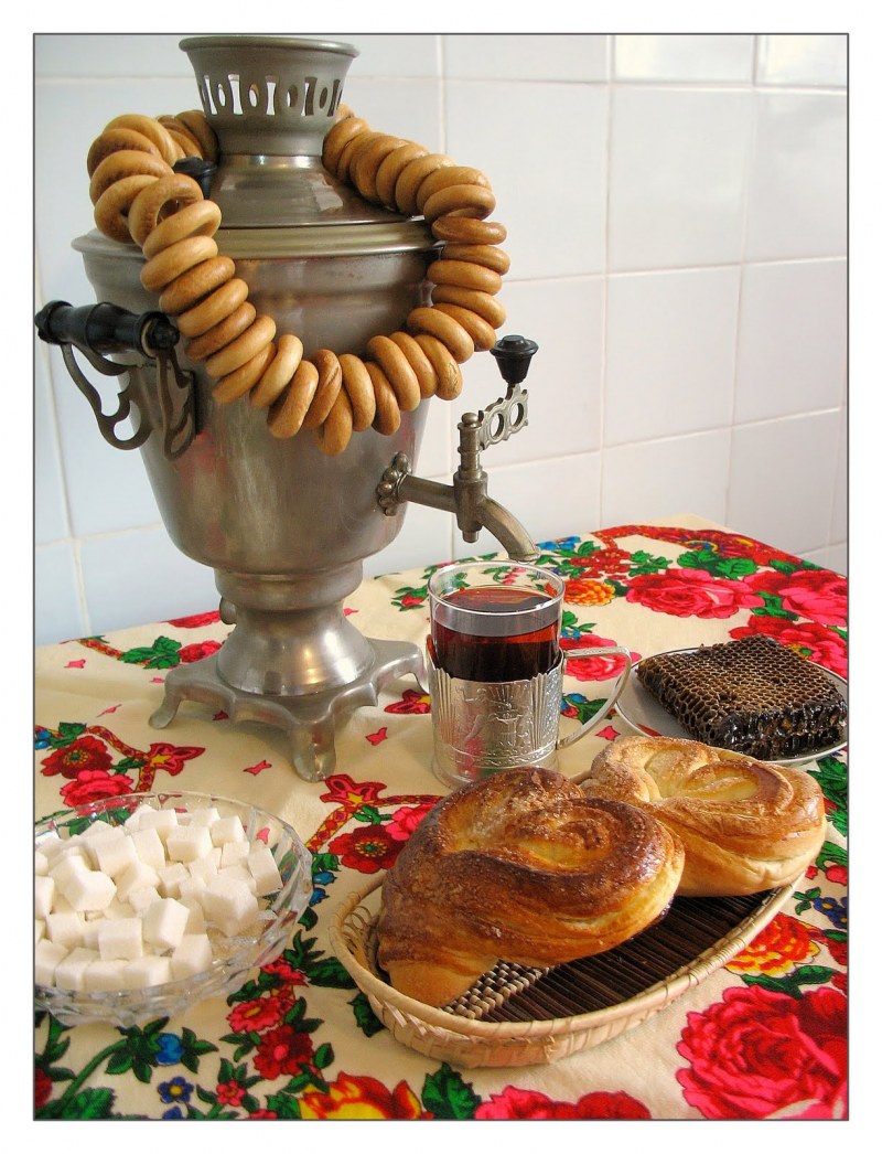 Самовар с баранками