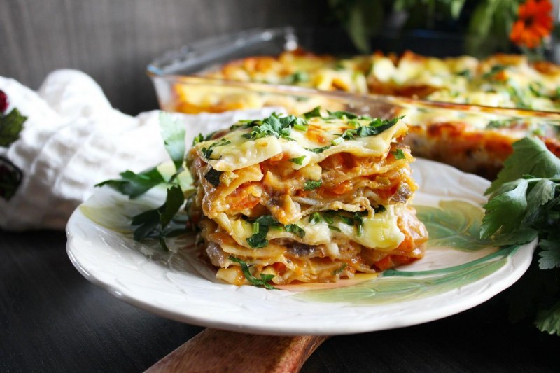 Лазанья с мясом