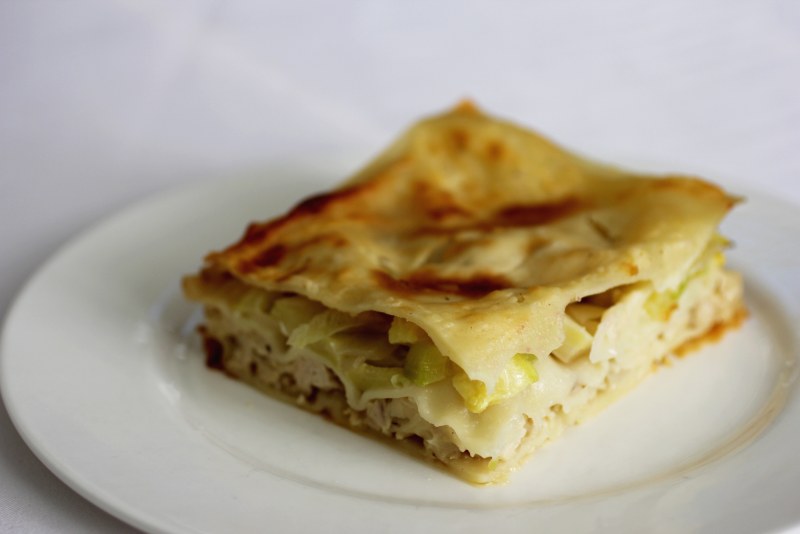 Мусака с рыбой