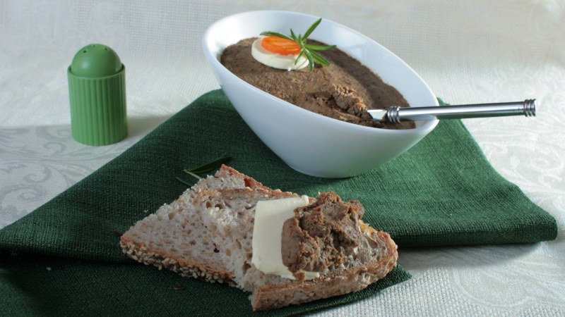 Паштет из мяса перепелки