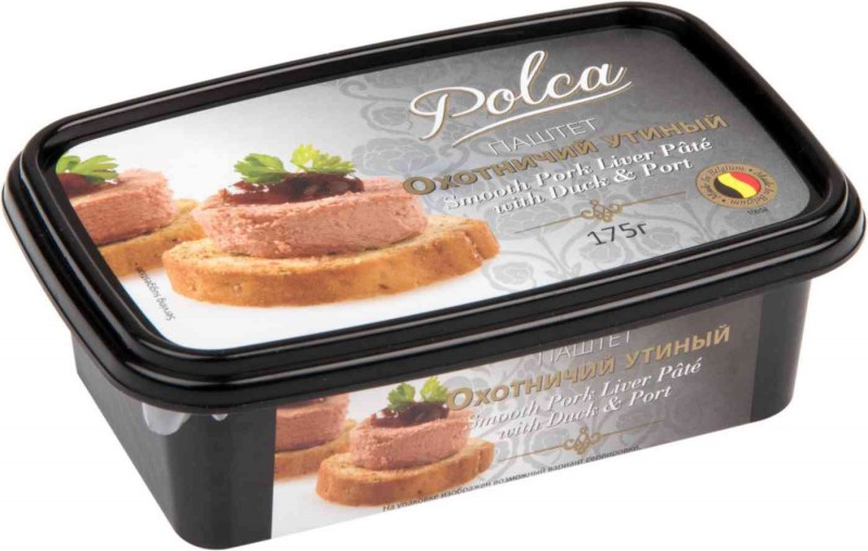 Polca паштет охотничий утиный 175 г
