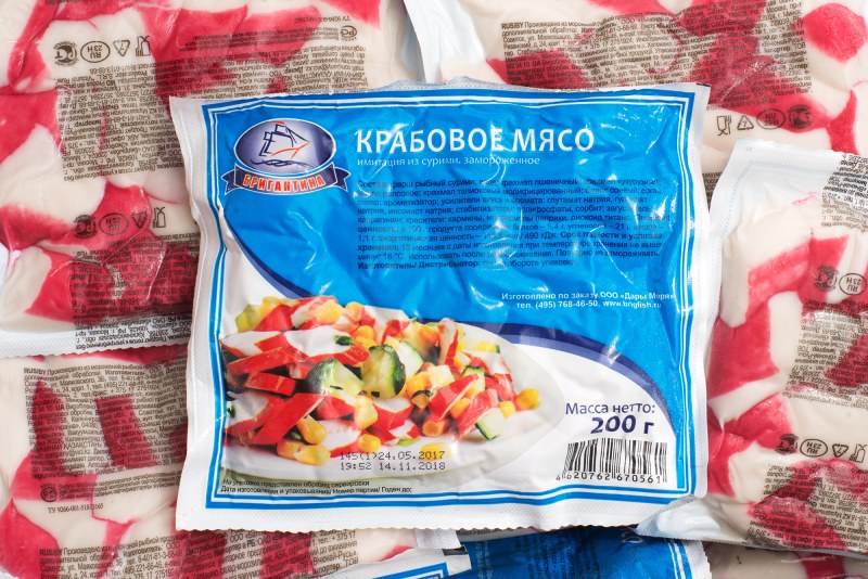Крабовые палочки