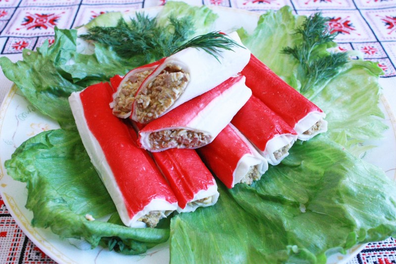 Крабовые палочки натуральные