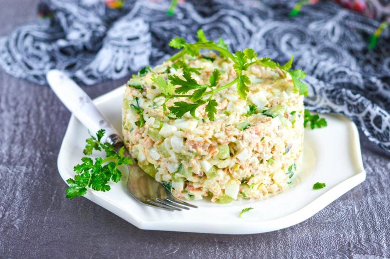 Рыбный салат