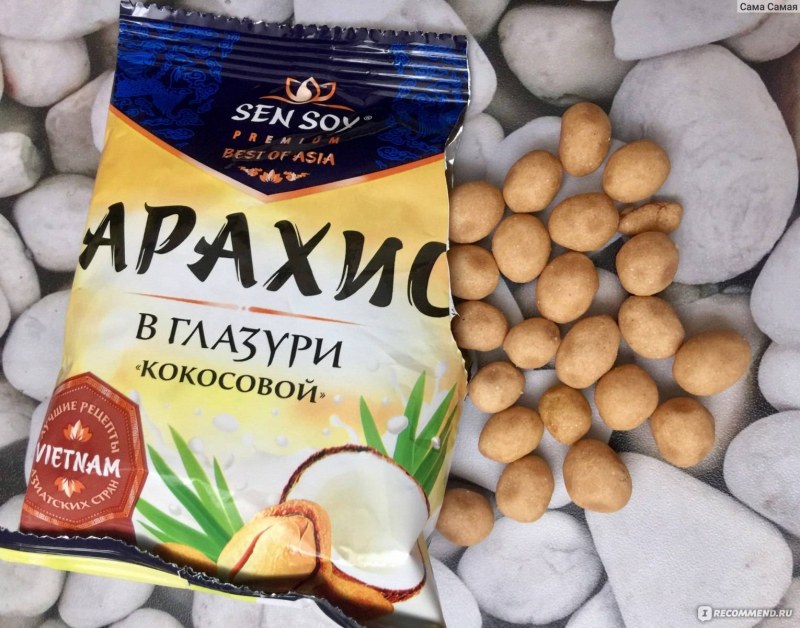 Mivimex арахис в кокосовой глазури
