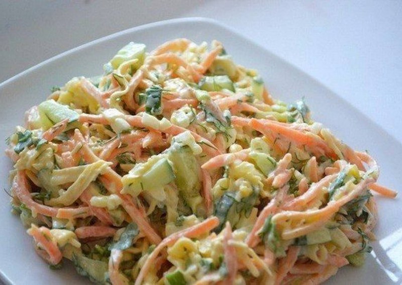 Морковча морковь по корейски