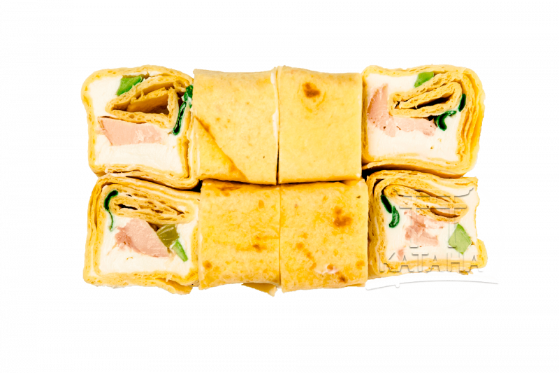 Запеченный Тортилья ролл с курицей