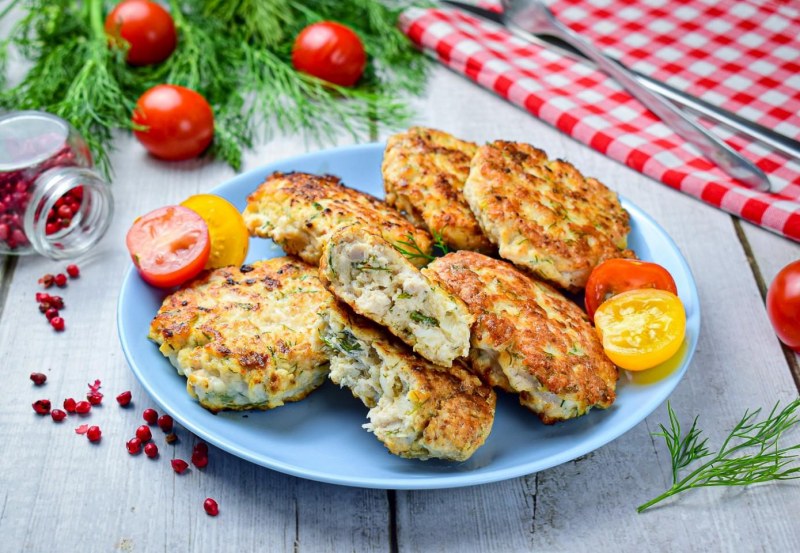 Котлеты по-албански из куриной грудки