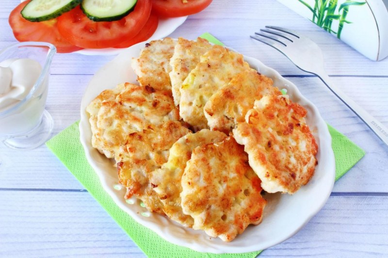 Котлеты рубленые из куриной грудки