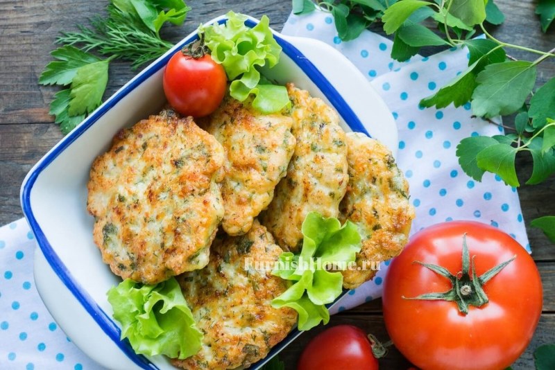 Куриные котлетки нежность