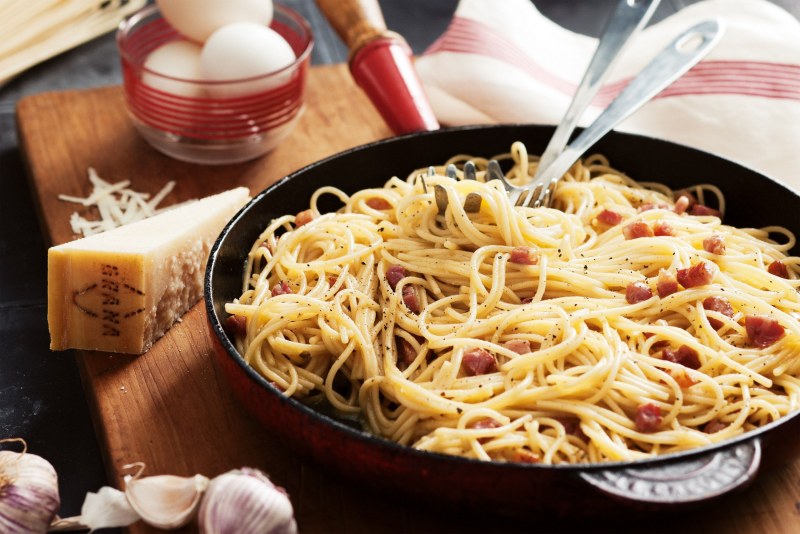 Паста карбонара «pasta alla Carbonara»