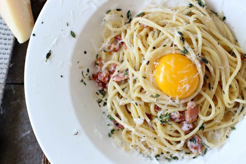 Паста карбонара «pasta alla Carbonara»