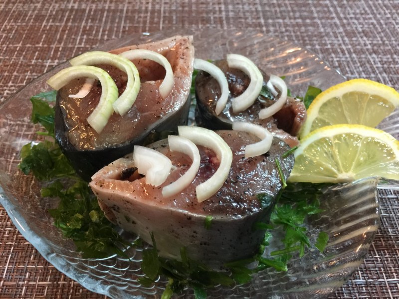 Скумбрия малосольная